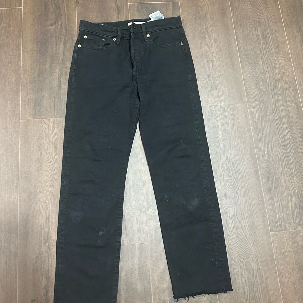 Viral TikTok Wedgie Straight Jeans